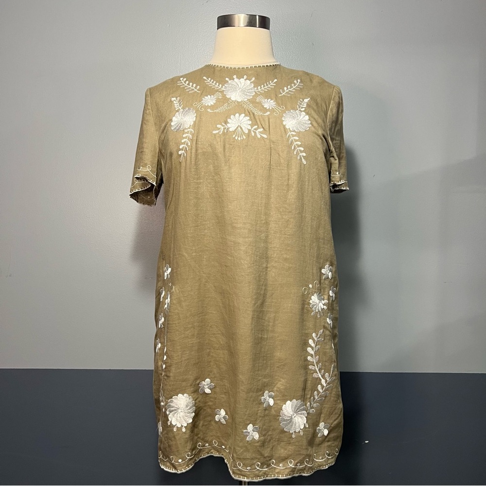 Zara Embroidered Dress